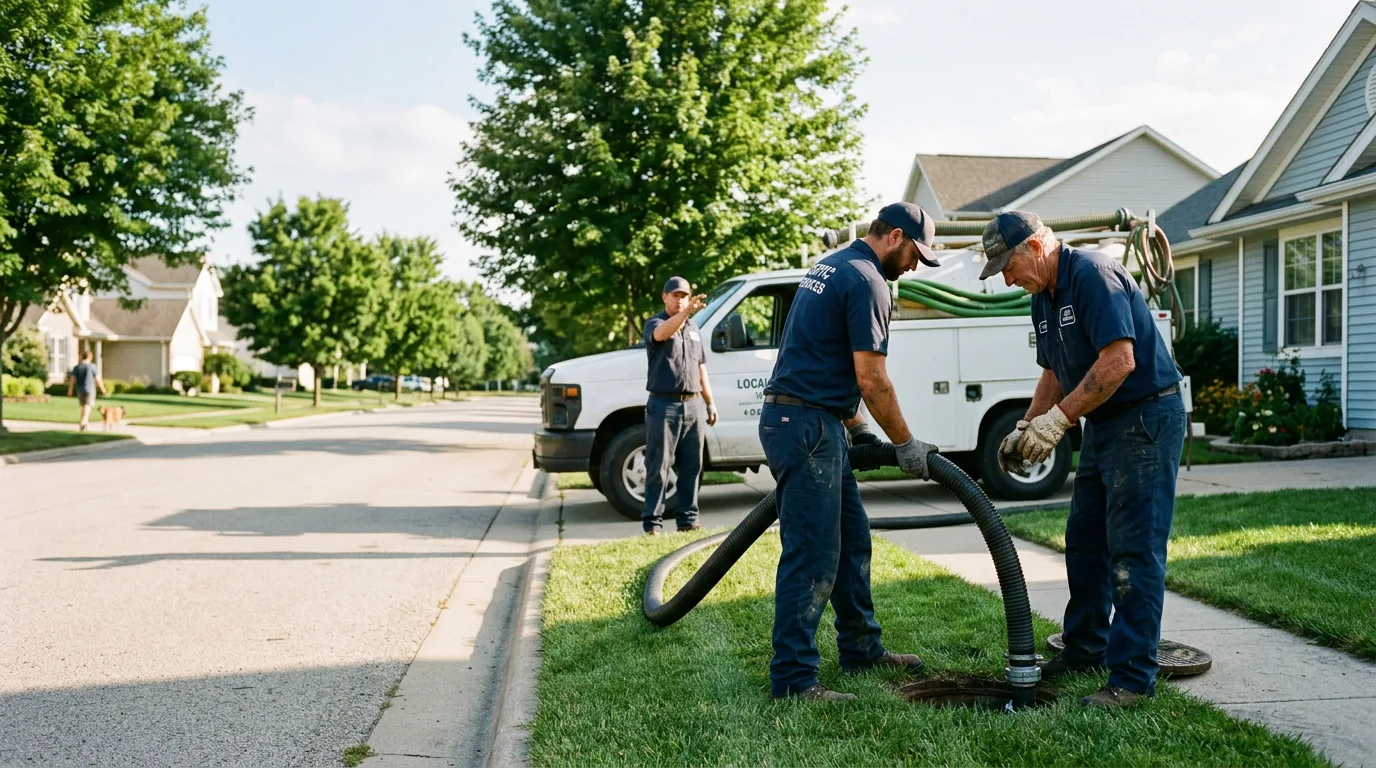 Septic Tank Cleaning in Newton Center, MA